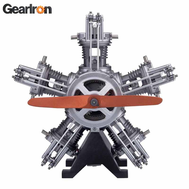five cylinder radial engine kit diy 3 five cylinder radial engine kit diy 3