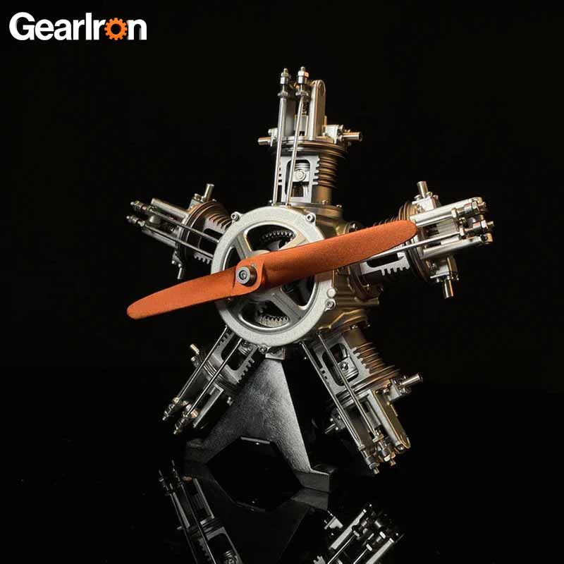 five cylinder radial engine kit diy 7 five cylinder radial engine kit diy 7